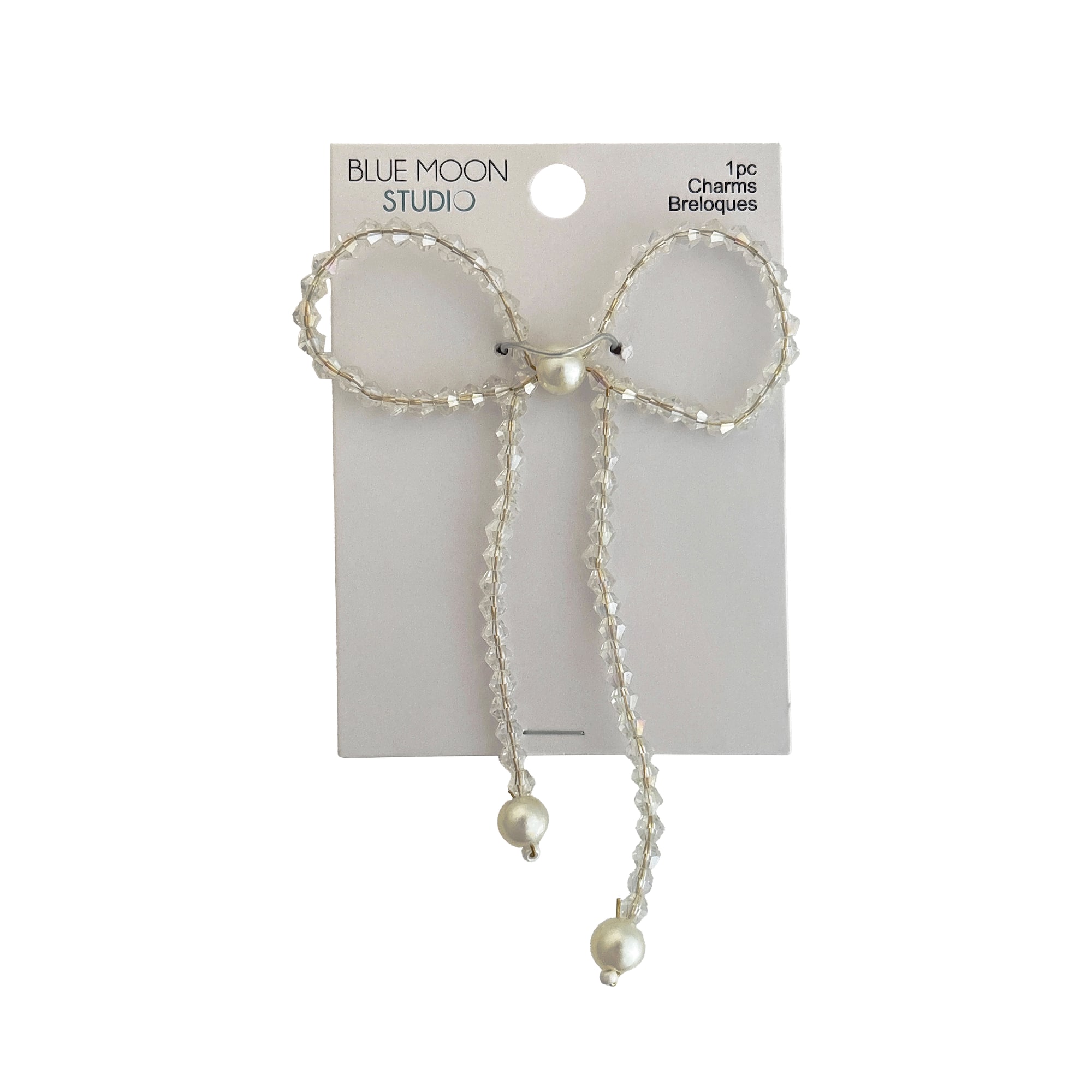 Blue Moon Studio™ Crystal Bow Charm